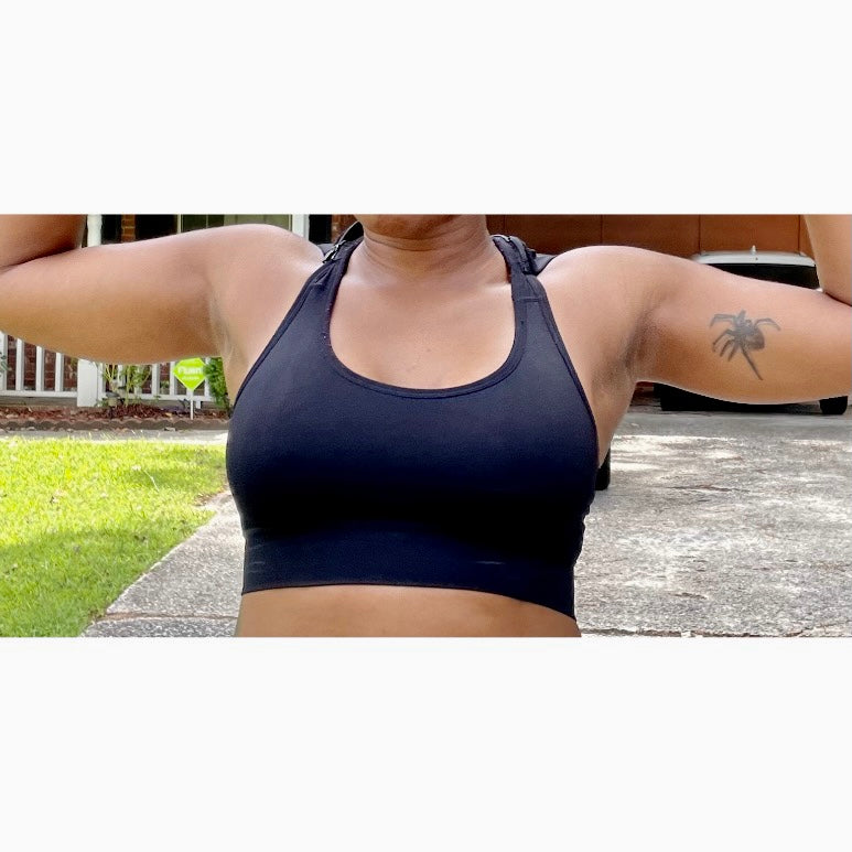 Sports Bra w/ Detachable Hoodie